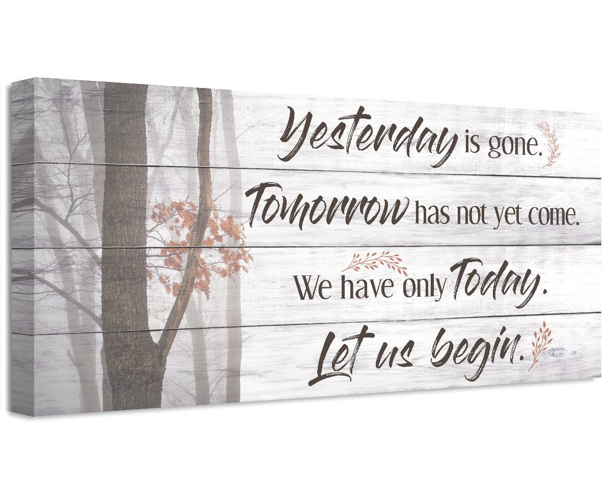 Yesterday Is Gone - Canvas