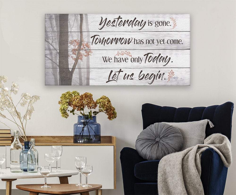 Yesterday Is Gone - Canvas