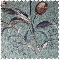 Priya Floral Cotton Roman Shade