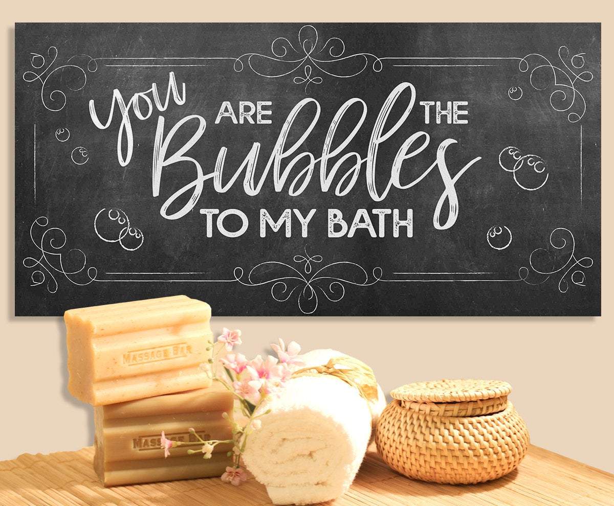 You Are The Bubbles - Canvas