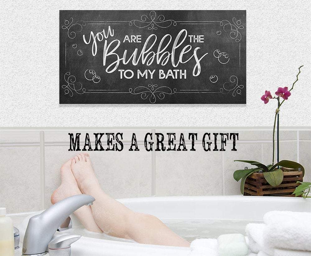 You Are The Bubbles - Canvas