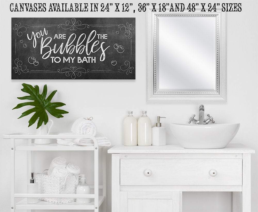 You Are The Bubbles - Canvas