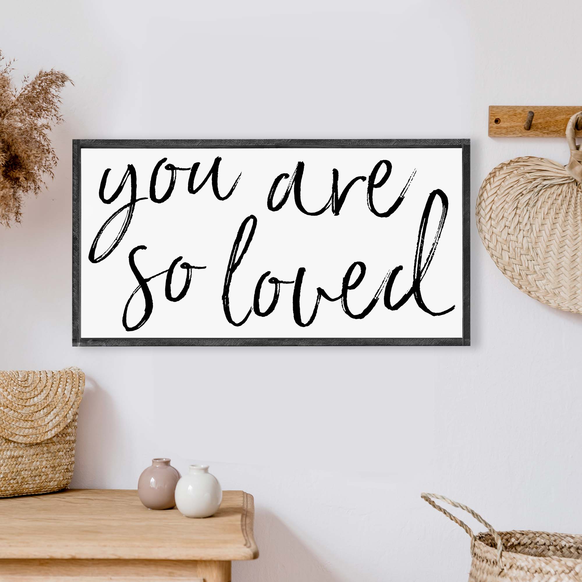 You Are So Loved Wood Sign-1