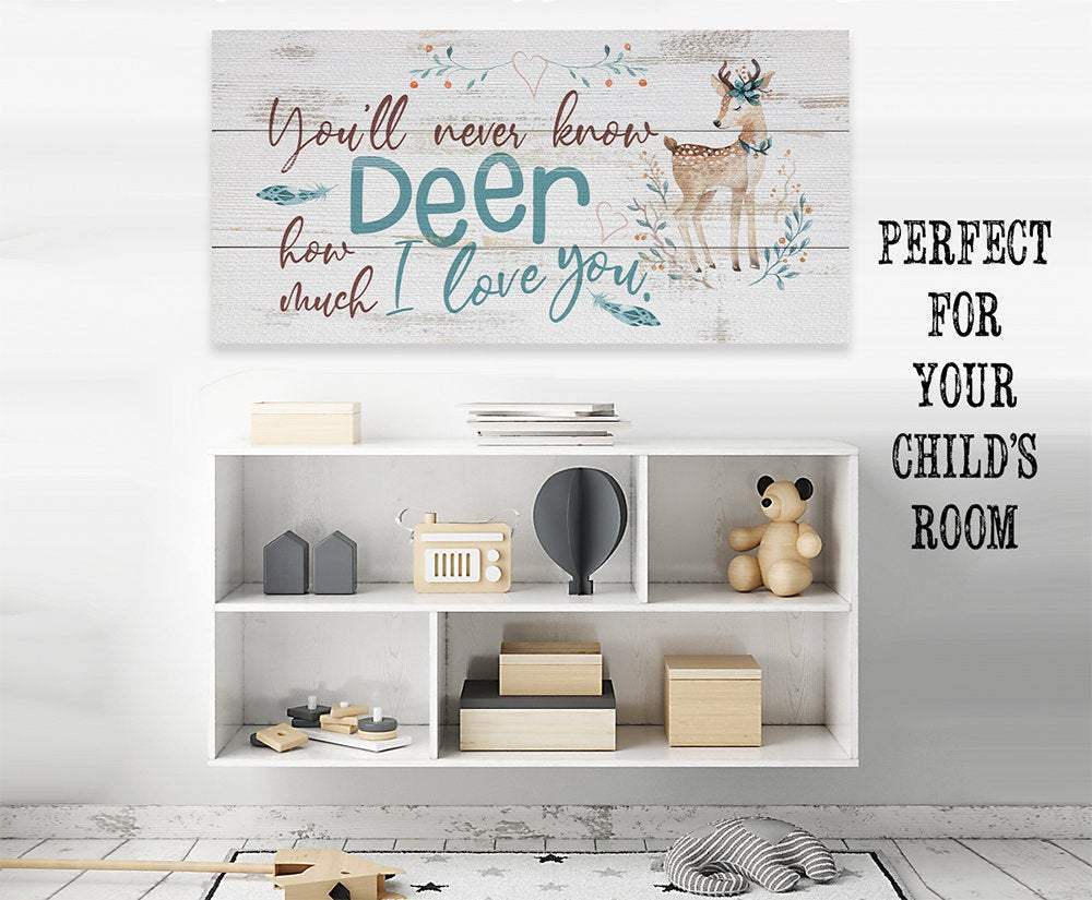 You'll Never Know Deer (Boy) - Canvas