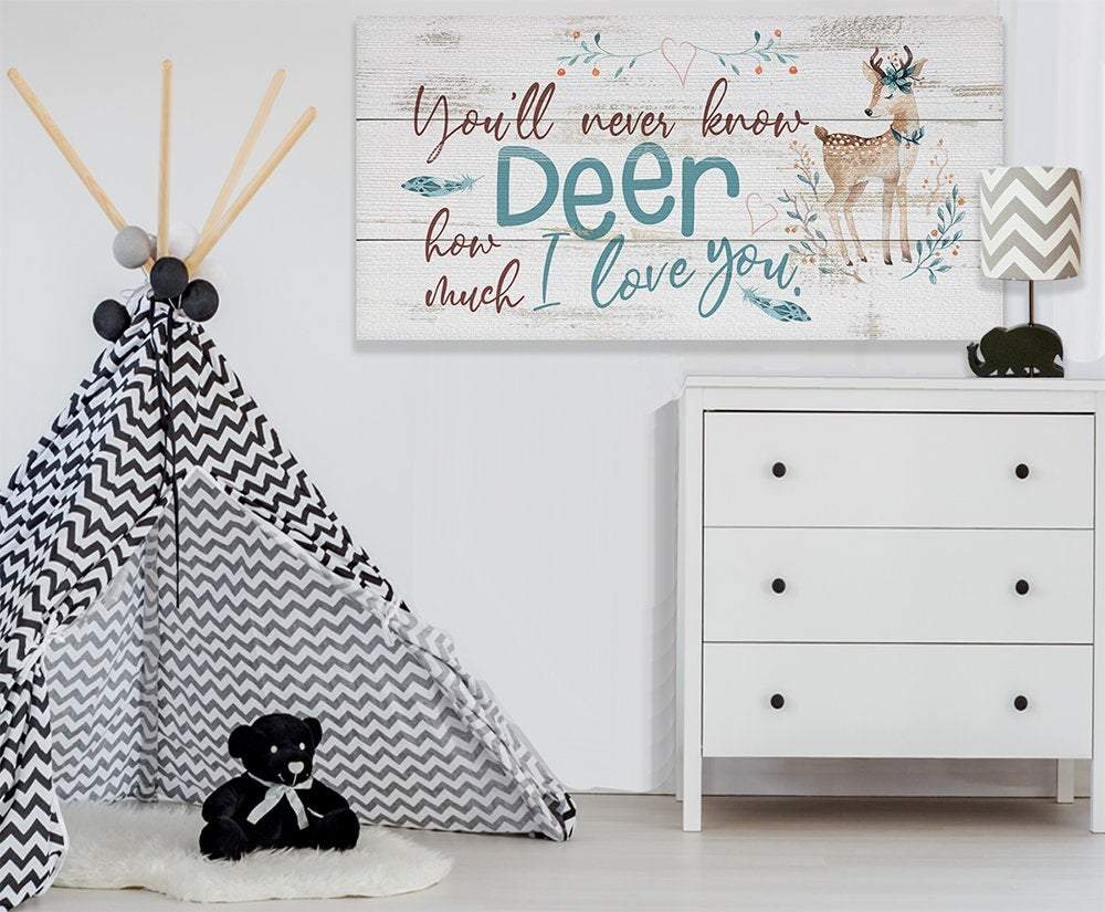 You'll Never Know Deer (Boy) - Canvas