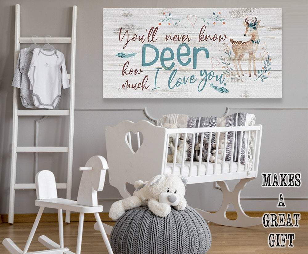 You'll Never Know Deer (Boy) - Canvas