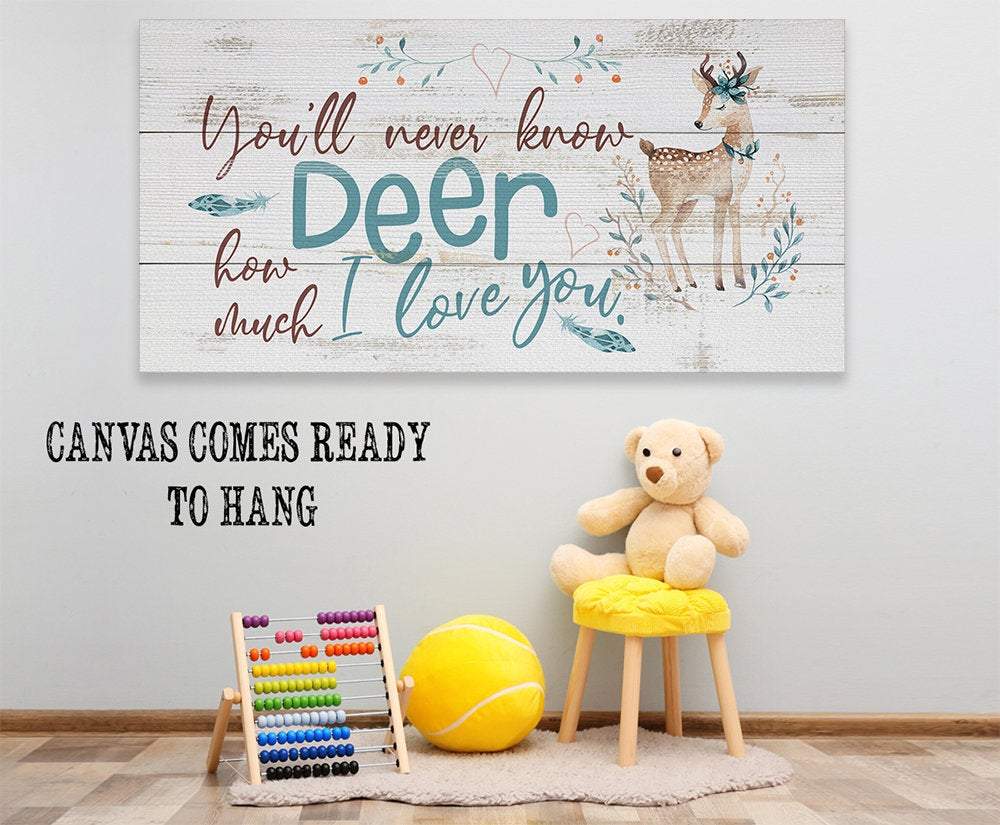 You'll Never Know Deer (Boy) - Canvas