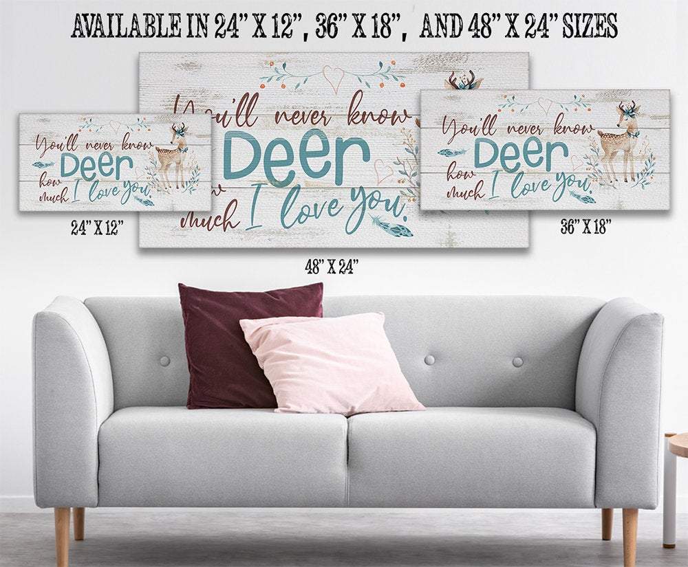 You'll Never Know Deer (Boy) - Canvas