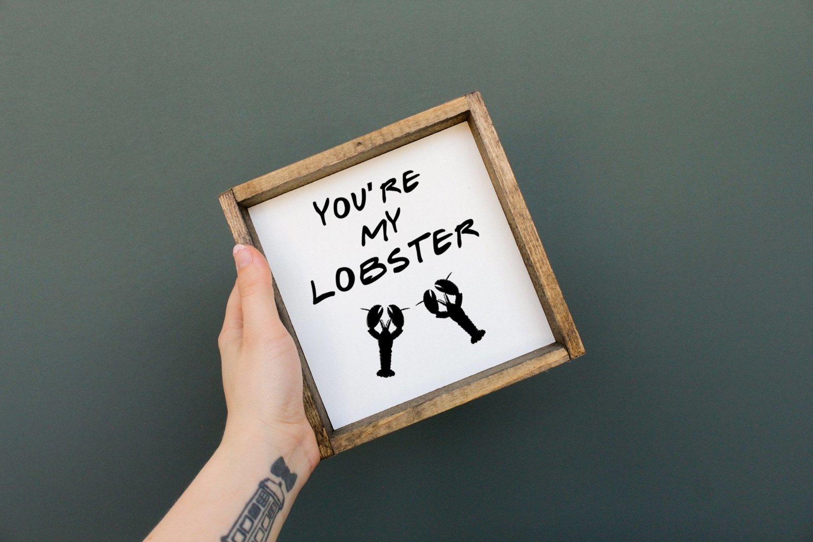 You're My Lobster Wood Sign-1