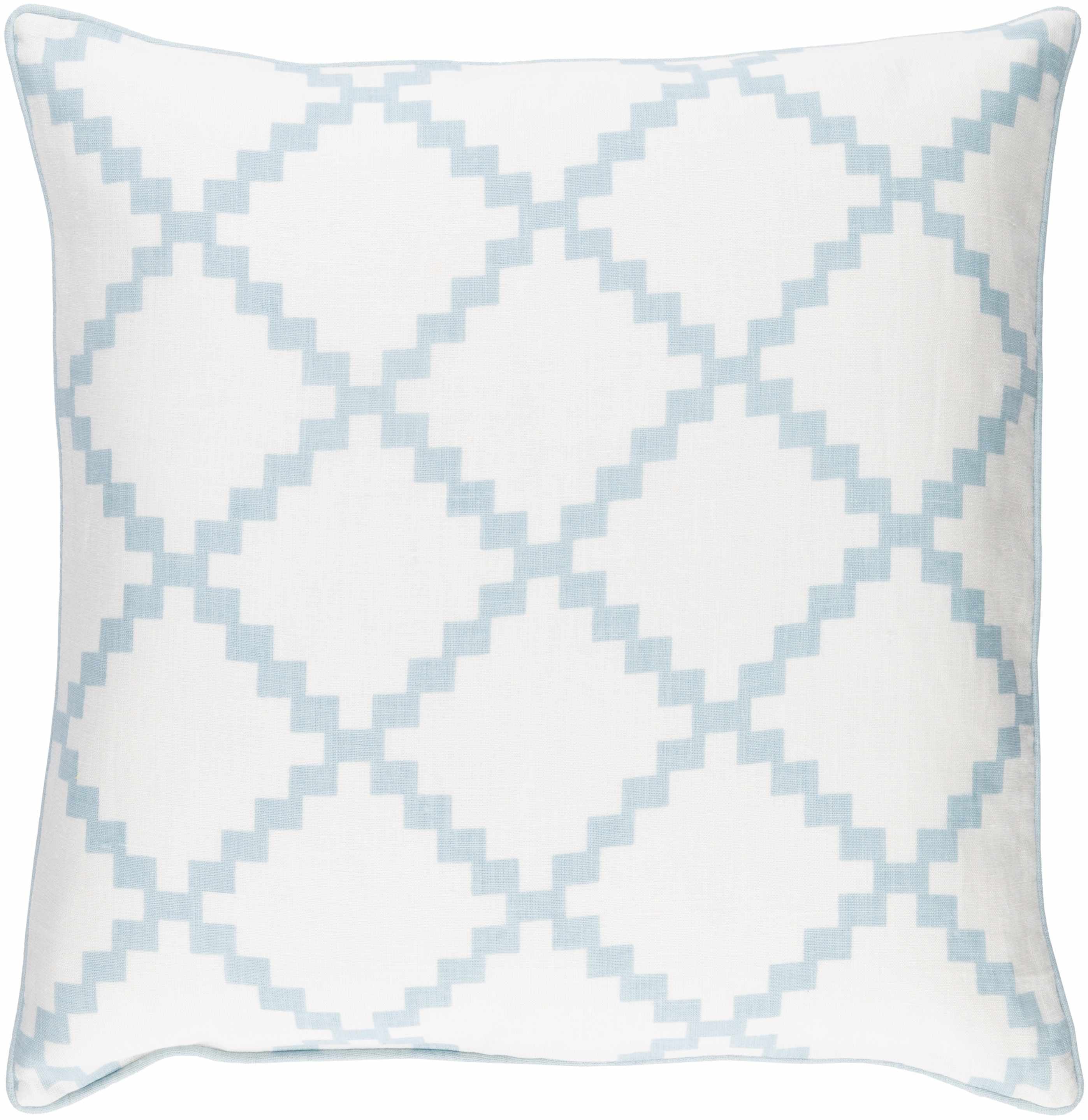 Yungaburra Light Blue Geometric Throw Pillow - Clearance-0