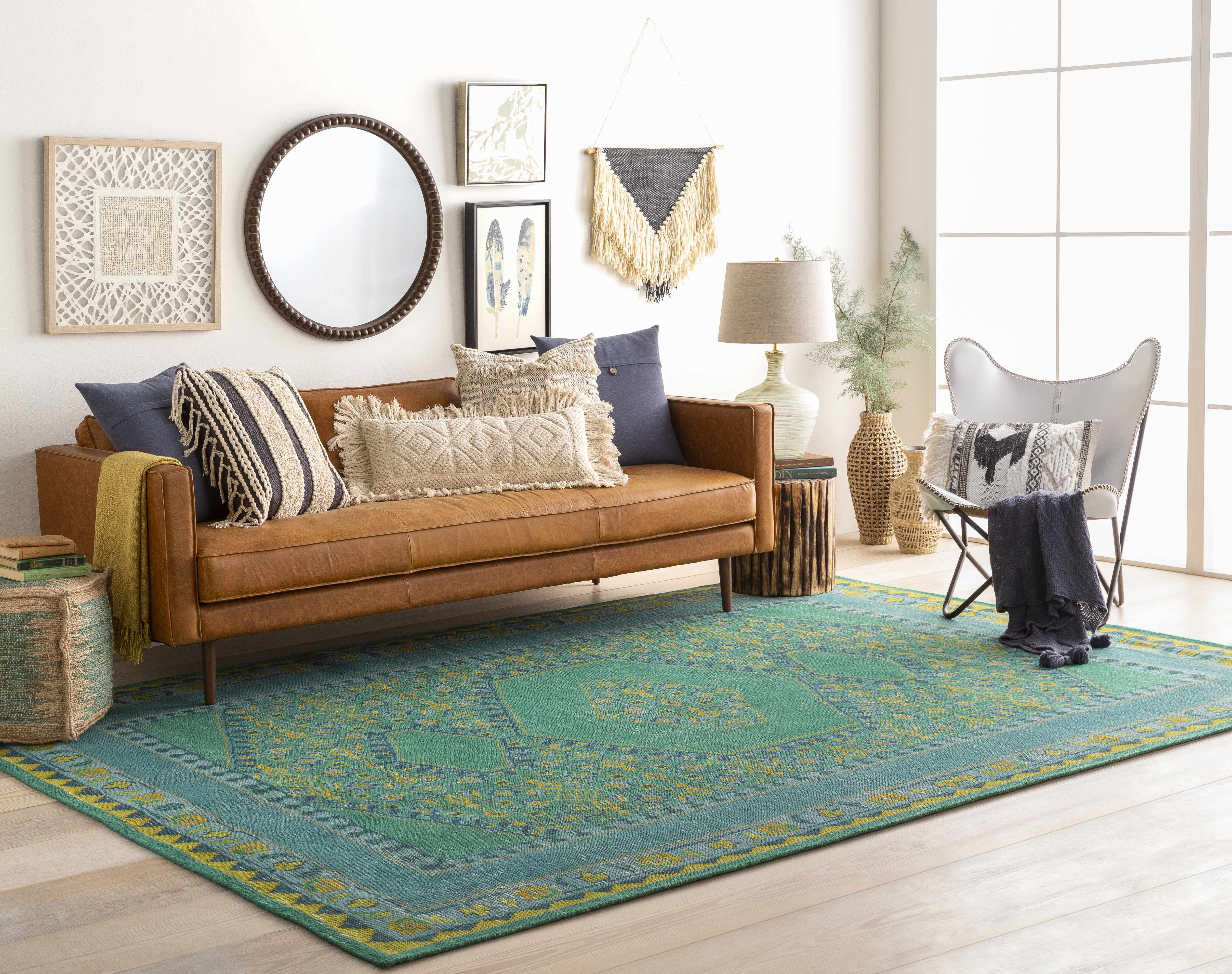 Dingus Jute and Wood Wall Hanging-0