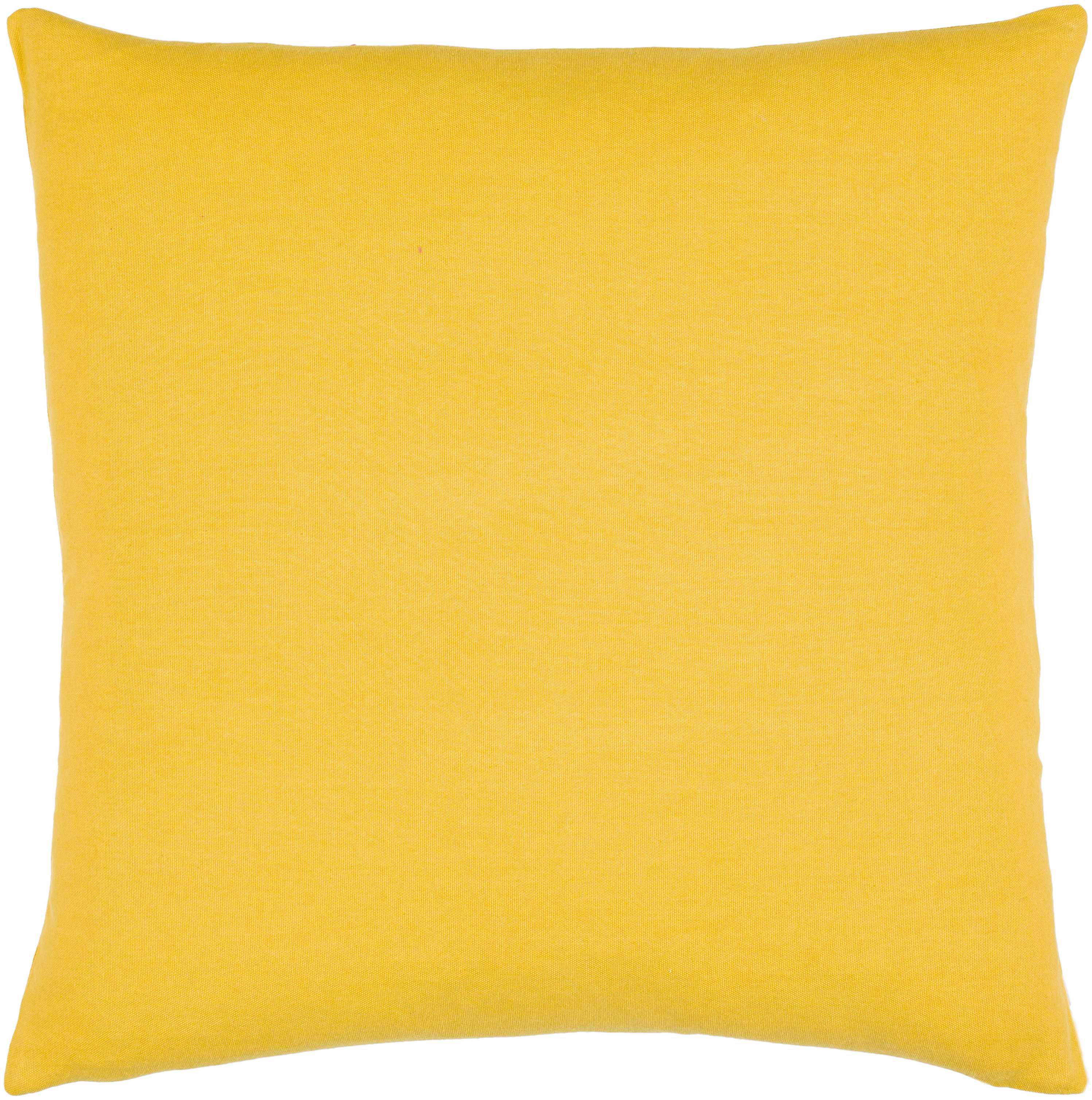 Zuni Yellow Scallop Pattern Throw Pillow - Clearance-4
