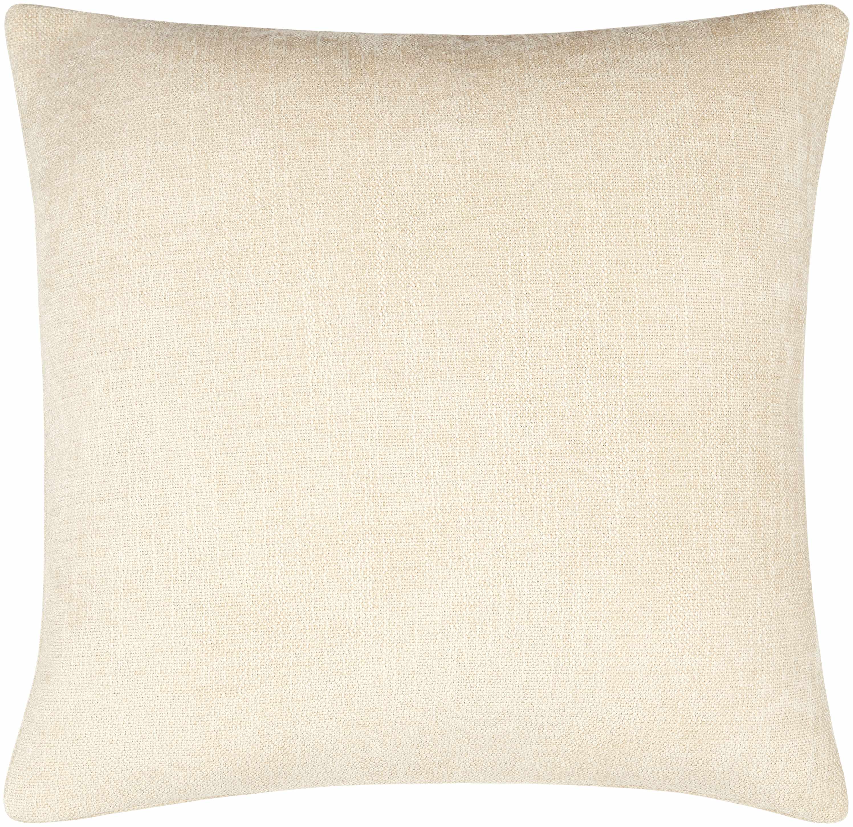 Zihna Beige Throw Pillow-1