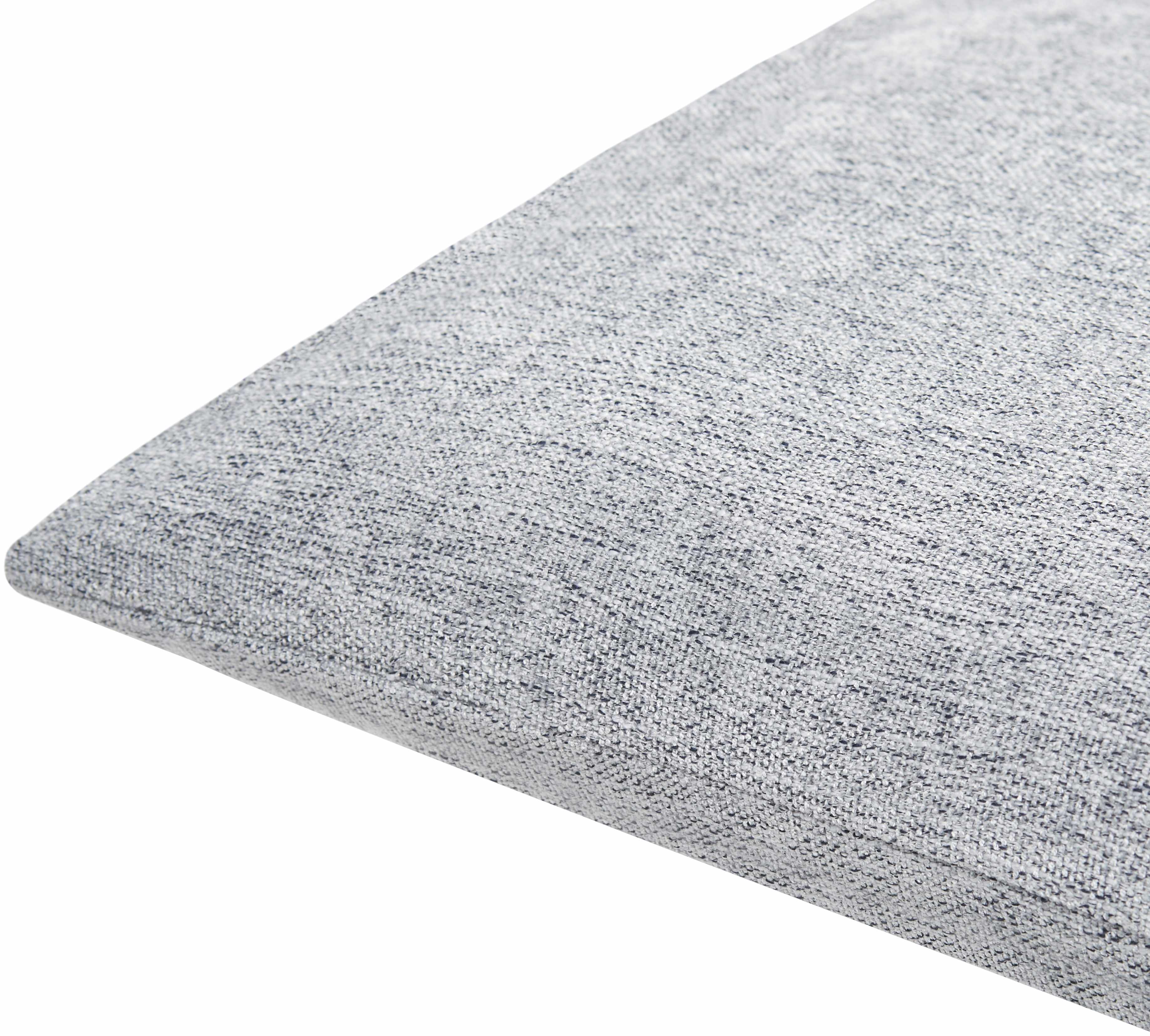 Zihna Gray Textured Throw Pillow-2