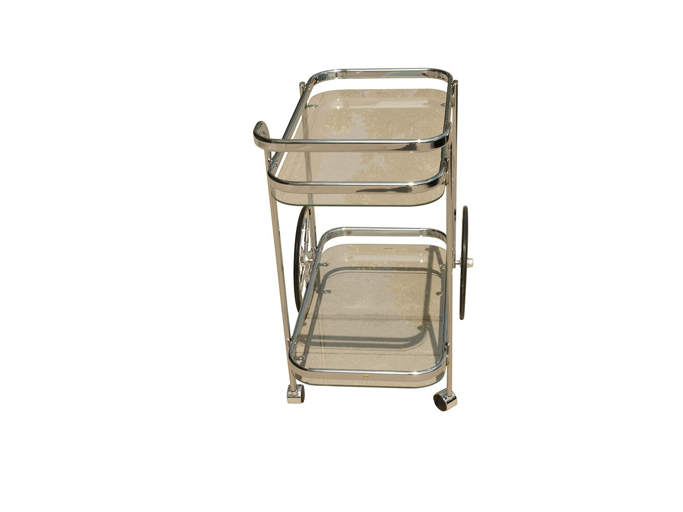 Modern Rolling Bar Cart Serving Trolley-2