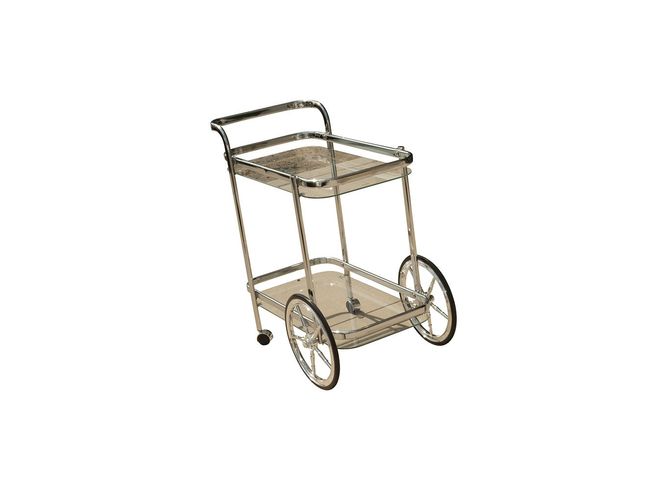 Modern Rolling Bar Cart Serving Trolley-5